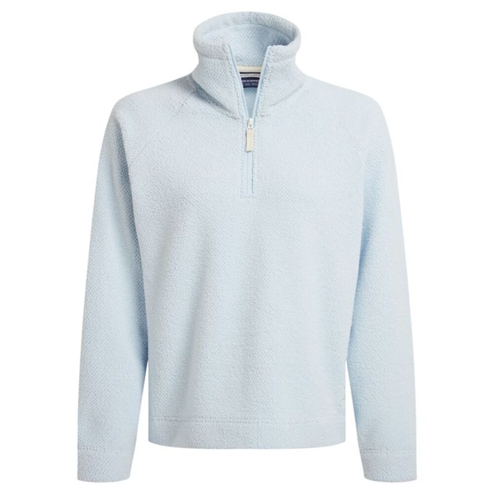 Craghoppers Womens/Ladies Raya Half Zip Fleece Top / Nimbus Blue
